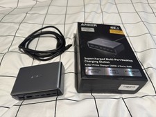 Carregador de mesa Anker Prime USB-C 200W 6 portas estação de carregamento GaN comprar usado  Enviando para Brazil