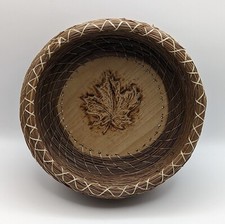 Pine needle basket for sale  Bedford