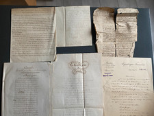 Réunion documents manuscrits d'occasion  Margny-lès-Compiègne