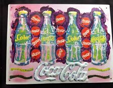Plaque publicitaire coca d'occasion  Paris XVIII