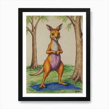Kangaroo yoga art d'occasion  Expédié en Belgium