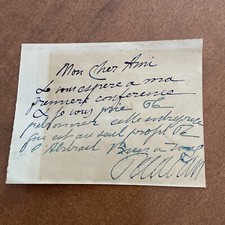 Message autographe sar d'occasion  Paris XIV