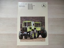 1984 MB-trac 700/800/ turbo 900/1000/1100/1300/1500 Ciągnik na wszystkie koła[DE]-prospekt na sprzedaż  PL