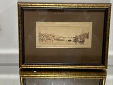 Vtg. orig. drypoint for sale  Detroit