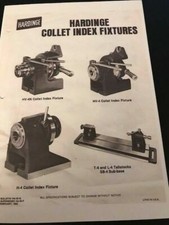 Hardinge collet index for sale  HUDDERSFIELD
