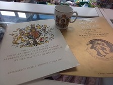 Investiture prince charles for sale  CARDIFF