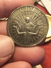 Medaglia moneta anno usato  Roma