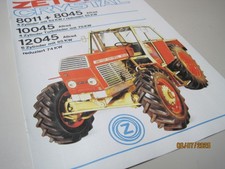 Prospekt nachdruck zetor gebraucht kaufen  Bodenteich