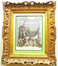 Antique french engraved d'occasion  Expédié en Belgium