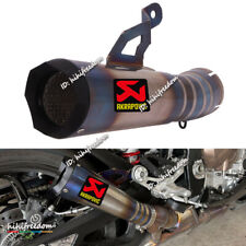 Para BMW S1000RR S1000R motocicleta titânio ponta de escape silenciador tubo deslizante 60MM comprar usado  Enviando para Brazil