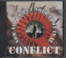 Conflict - Now You've Put Your Foot In It (CD 2001) Anarcho-Punk 2 Track Single, usado comprar usado Conflict - Now You've Put Your Foot In It (CD 2001) Anarcho-Punk 2 Track Single, usado comprar usado  Enviando para Brazil