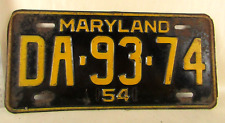 Vintage 1954 maryland for sale  Halethorpe