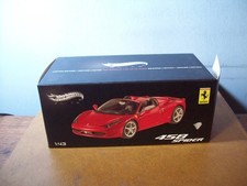 Hot Wheels W1182 Ferrari 458 Spider em vermelho em escala 1/43 comprar usado  Enviando para Brazil