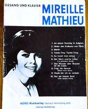 Mireille mathieu songbook gebraucht kaufen  Coburg