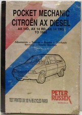 Pocket mechanic citroen for sale  HALIFAX