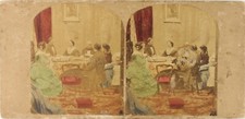 Usado, Cena de jantar interior estéreo para casa aprimorada em cores, albumina 2 comprar usado  Enviando para Brazil