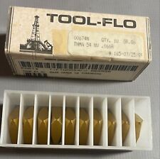 Inserções de rosca Tool Flo TNMA 54NV .066 grau G6 - Pacote com 10 comprar usado  Enviando para Brazil
