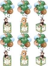 Lenwen 6 Juegos Selva Decoraciones para Baby Shower, Buzones Bebé segunda mano  Embacar hacia Mexico