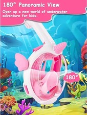 Masque plongée licorne d'occasion  Saillagouse