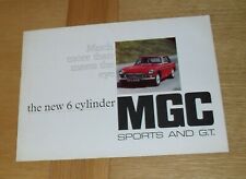 Mgc brochure 1967 for sale  FAREHAM