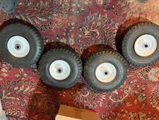 4 pneus pneumáticos usados para caminhões manuais, reboques de quintal, vagões, carrinho de jardim comprar usado  Enviando para Brazil