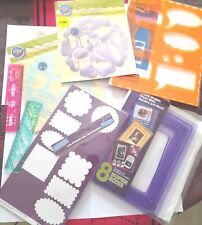 Scrapbooking lot pochoirs d'occasion  Pont-Évêque
