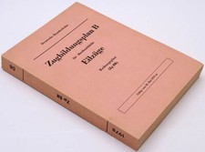 Zugbildungsplan überbezirklic gebraucht kaufen  Ahrensburg