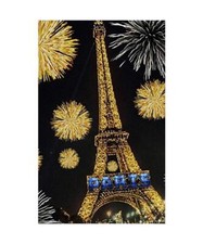 Paris eiffelturm glitzer gebraucht kaufen  Trebbin