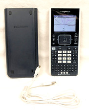 Calculadora gráfica Texas Instruments TI-Nspire CX com capa e cabo TESTADO comprar usado  Enviando para Brazil