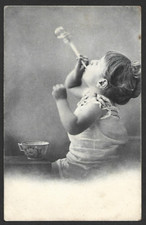 Child blowing bubbles. for sale  CRAIGAVON