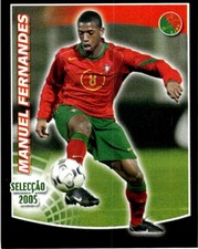 2005 Panini Futebol Adesivo Inserção Manuel Fernandes Portugal Seleção #425 comprar usado  Enviando para Brazil