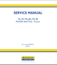 Tratores New Holland TL75, TL85, TL95 manual serviço reparo 47848279 PDF USB comprar usado  Enviando para Brazil