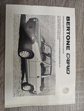 Bertone rhythm cabrion1st d'occasion  Expédié en Belgium