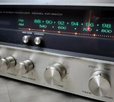 Usado, Receptor estéreo Kenwood KR 3600 AM FM feito no Japão audiófilo vintage comprar usado  Enviando para Brazil