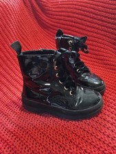 Kids black patent for sale  NOTTINGHAM