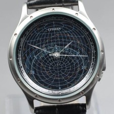 Novo Relógio Masculino Batt ◆Vintage N Estado Perfeito++◆ Citizen Cosmo Sign 4380-432592 Y Qz 38mm, usado comprar usado  Enviando para Brazil