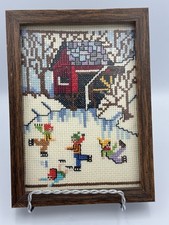 Vintage needlepoint winter for sale  Wilmington