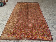 Tapete Kilim Turco Vintage 5,6x9,8 pés | Tapete Tribal Grande de Lã Feito à Mão comprar usado  Enviando para Brazil