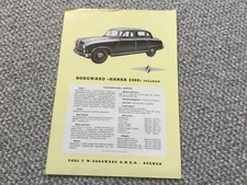 Borgward hansa 2400 for sale  NANTWICH