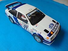 Escala 1/32 SCX Ford Seirra RS Cosworth carro de rali funciona ótimas luzes funcionam comprar usado  Enviando para Brazil