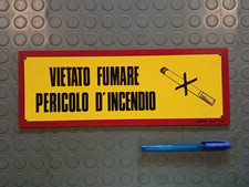 Cartello industriale vietato usato Cartello industriale vietato usato  Santena