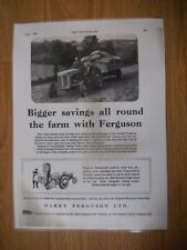 1952 ferguson tractor for sale  CHESTERFIELD