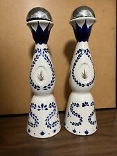 2 Botellas Vacías Clase Azul Reposado Tequila Blanco y Azul 750ml segunda mano  Embacar hacia Argentina