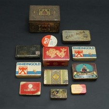 12x blechdosen antik gebraucht kaufen  Frankfurt am Main