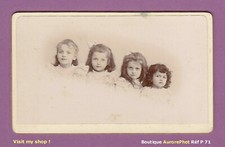 Cdv portraits girls d'occasion  Expédié en Belgium