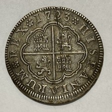 1723 spanish silver for sale  Lunenburg