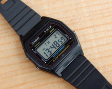 Relógio de pulso Casio vintage dos anos 80 F - 87 W módulo Japão 415 peça rara comprar usado  Enviando para Brazil