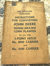 John deere converting for sale  Berlin
