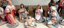 Presepe completo terracotta usato  Caltagirone