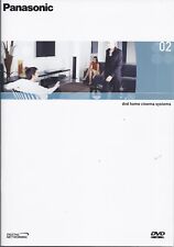 Cuaderno de producto Panasonic 2002 DVD Home Cinema Systems, sistemas de sonido, reproductores de DVD, segunda mano  Embacar hacia Mexico